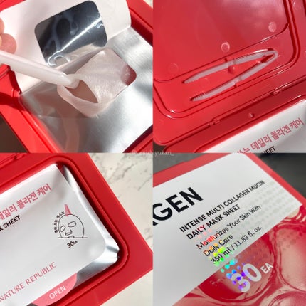 インテンスマルチコラーゲンムチンデイリーマスク/ネイチャーリパブリック/シートマスク・パックを使ったクチコミ(6枚目)