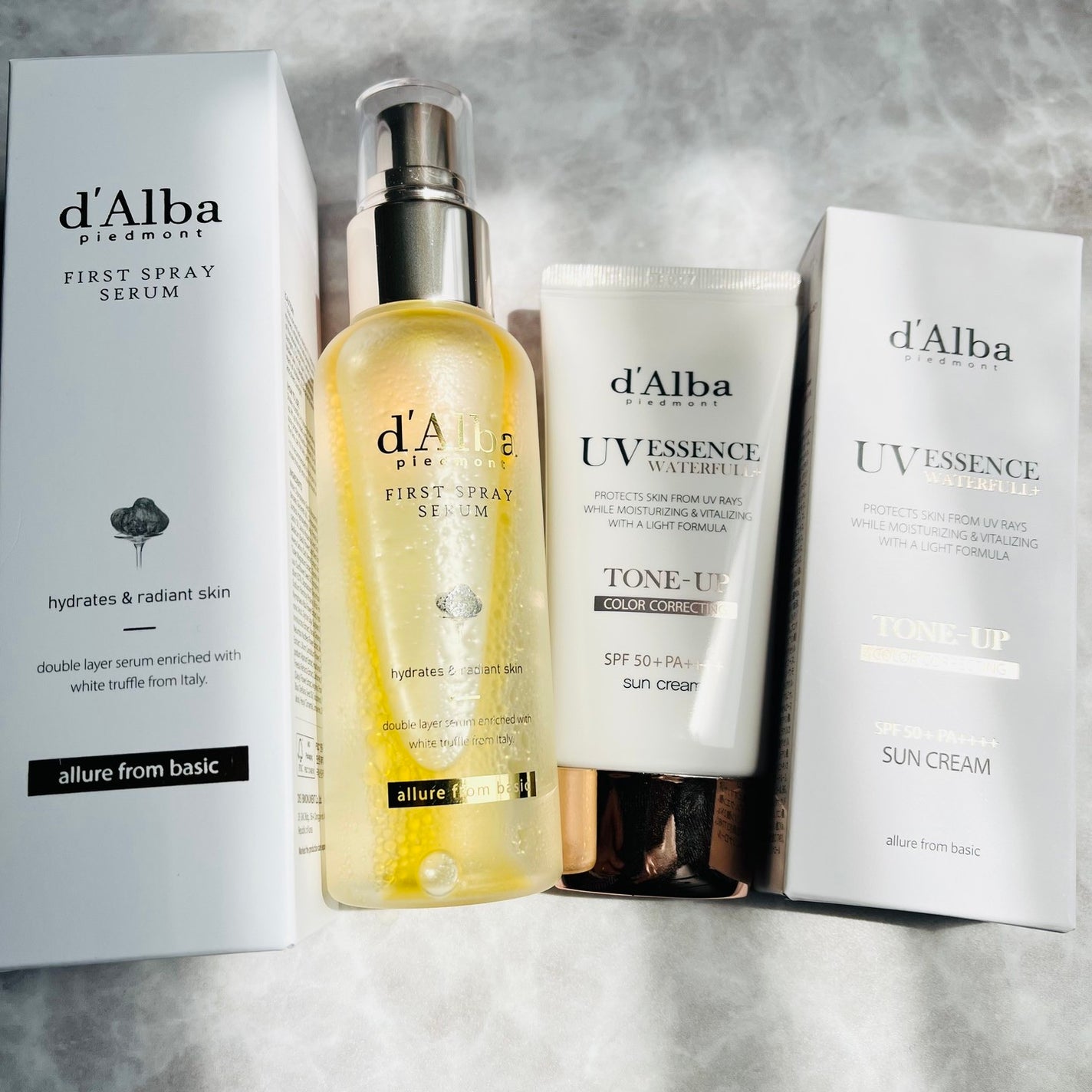 ダルバ ホワイトトリュフファーストスプレーセラム/ダルバ/ミスト状化粧水を使ったクチコミ(6枚目)