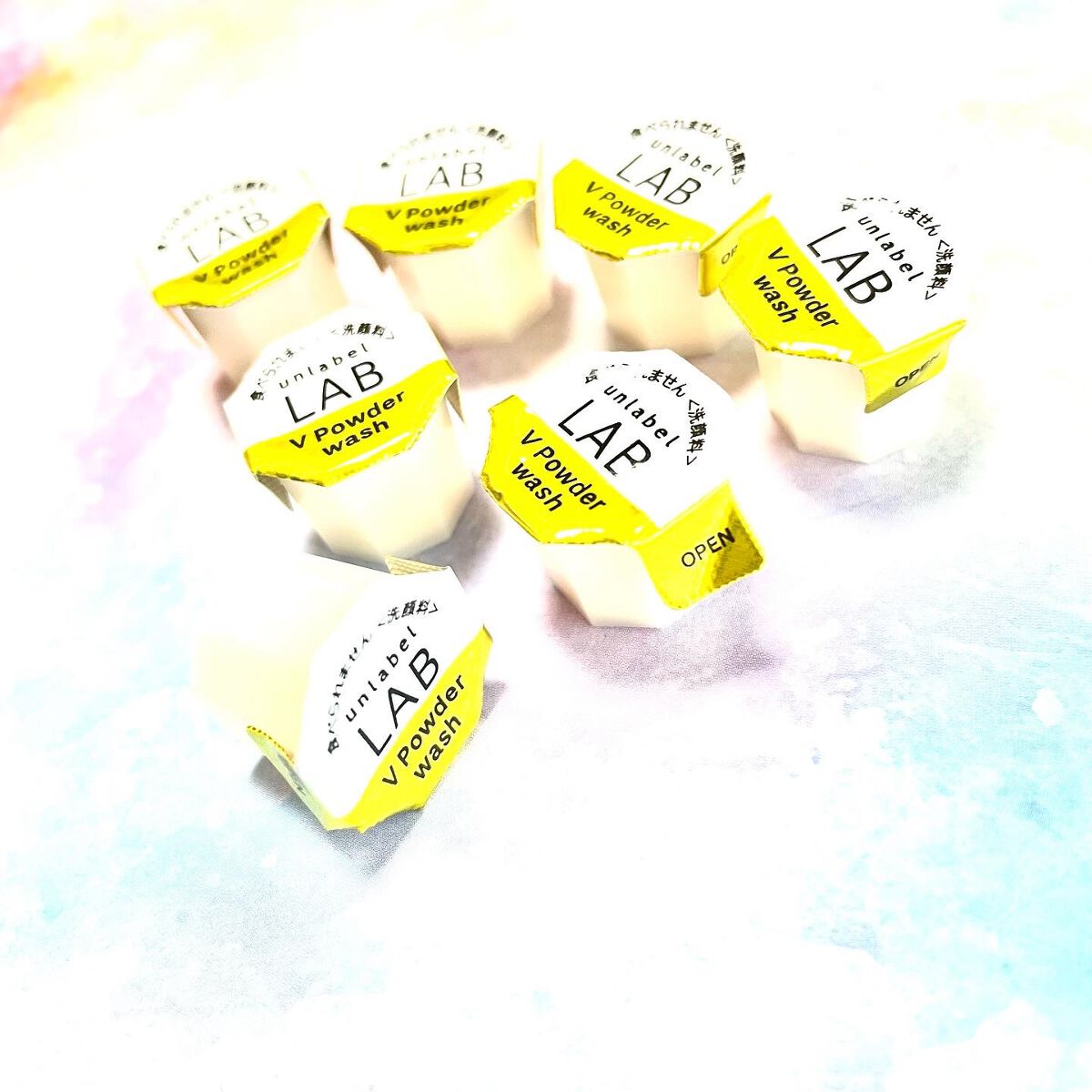 V 酵素洗顔パウダー/unlabel/洗顔パウダーを使ったクチコミ（1枚目）