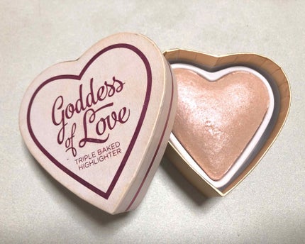 ハートハイライター ゴッデス オブ ラブ/MAKEUP REVOLUTION/パウダーハイライトを使ったクチコミ(1枚目)