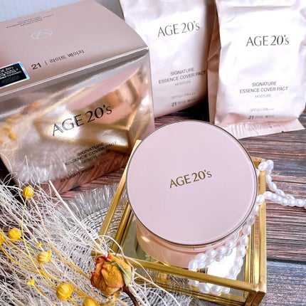 エッセンス カバー パクト モイスチャー/AGE20’s/リキッドファンデーションを使ったクチコミ(8枚目)