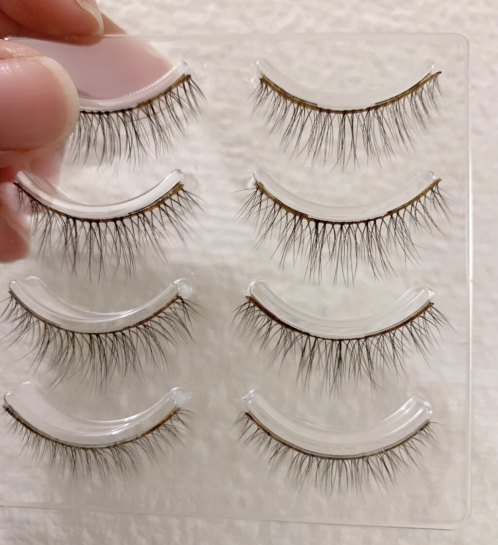 ミッシュブルーミン 3Dアイラッシュライン No.9 ヌーディーブラウン/ミッシュブルーミン/つけまつげを使ったクチコミ（3枚目）