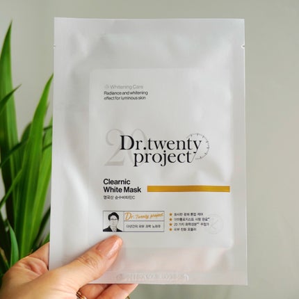 クリアニック ホワイトマスク/Dr.Twenty Project/シートマスク・パックを使ったクチコミ(1枚目)