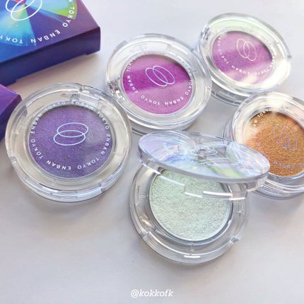 マルチグリッターカラー/ENBAN TOKYO/単色アイシャドウを使ったクチコミ(1枚目)