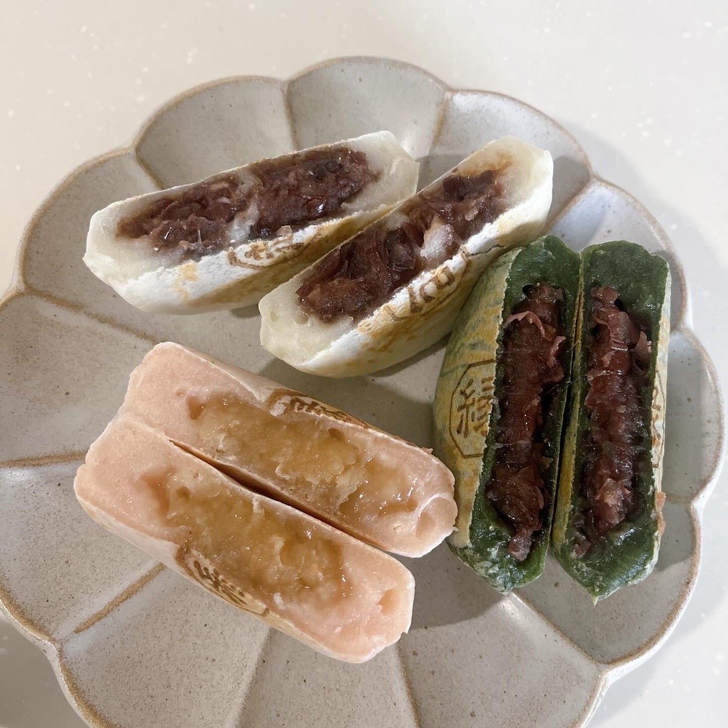 ひとりコスメ部 フォロバ100 on LIPS 「縁起焼き七五三セット(冷凍品)いただきました♪縁起焼は、神様へ..」(4枚目)