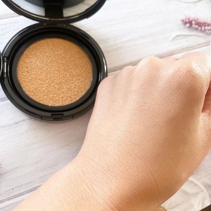 ベルベットジュエルクッション/BIVABOO/クッションファンデーションを使ったクチコミ(3枚目)