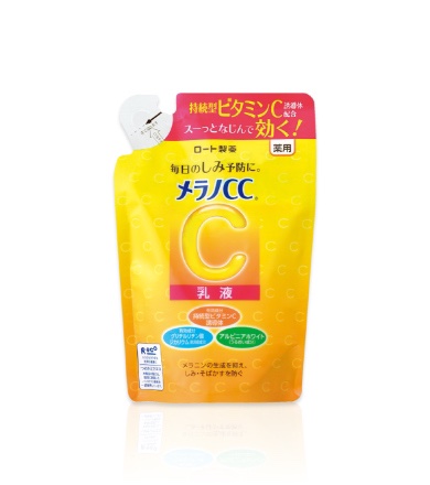 薬用しみ対策 美白乳液【医薬部外品】 つめかえ用/メラノCC/乳液を使ったクチコミ（2枚目）