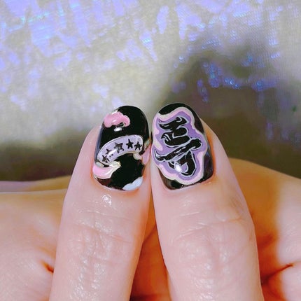 なかやまちえこ on LIPS 「★★★★★⠀⠀#nail#nails#nailart#ネイル#..」(6枚目)