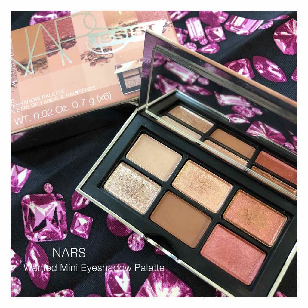 ナーズイスト ウォンテッド ミニアイシャドーパレット/NARS/アイシャドウパレットを使ったクチコミ（1枚目）