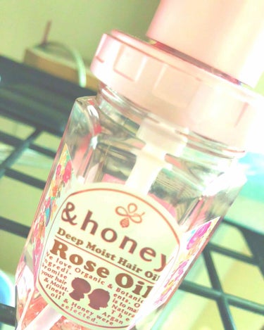 ディープモイスト  ヘアオイル3.0〈限定ローズベリーハニーの香り〉/&honey/ヘアオイルを使ったクチコミ（1枚目）