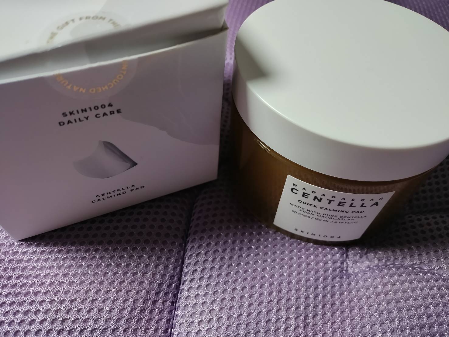 センテラ クイックカーミングパッド/SKIN1004/トナーパッドを使ったクチコミ（1枚目）