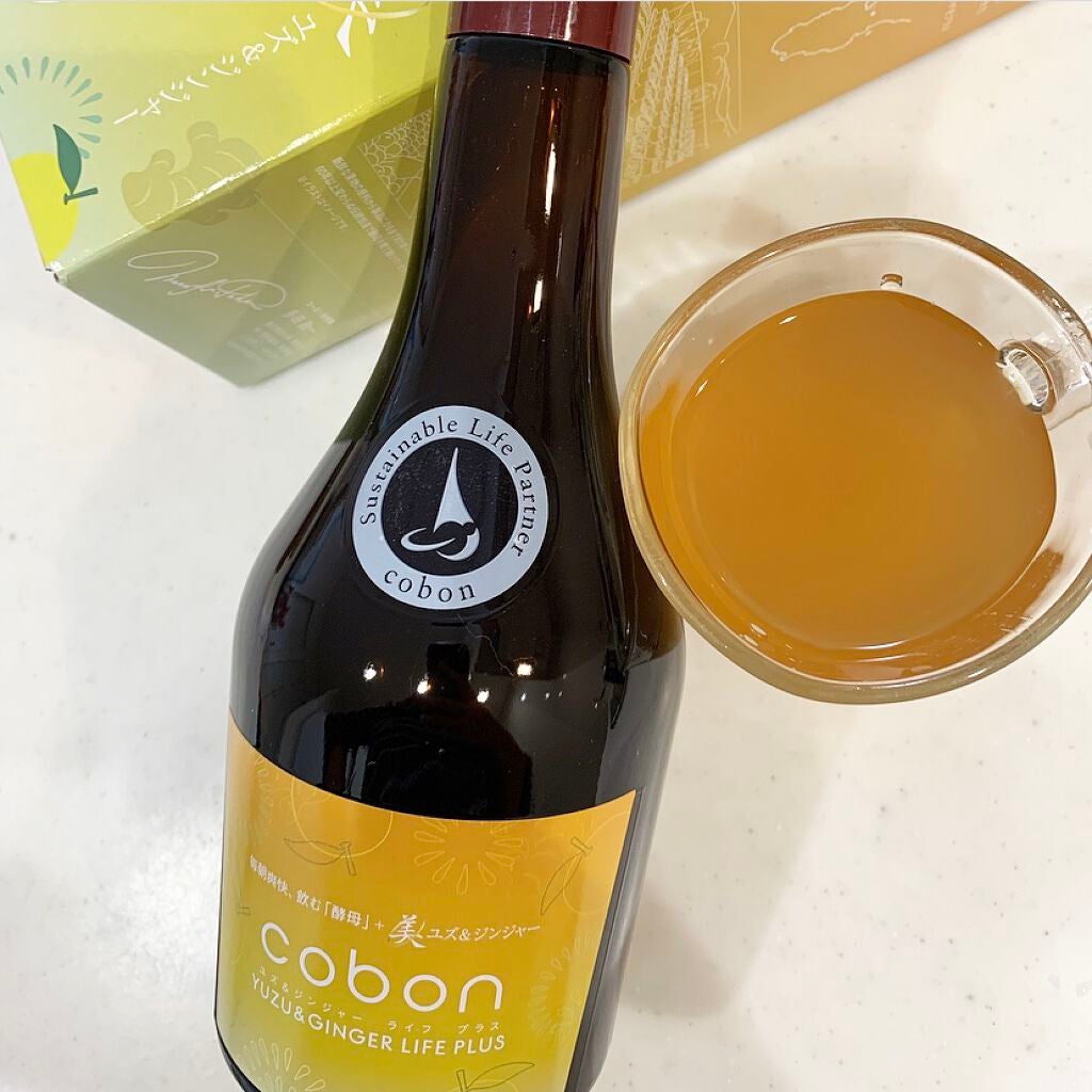 コーボンユズ&ジンジャーライフプラスN525/COBON/酵素ドリンクを使ったクチコミ(1枚目)