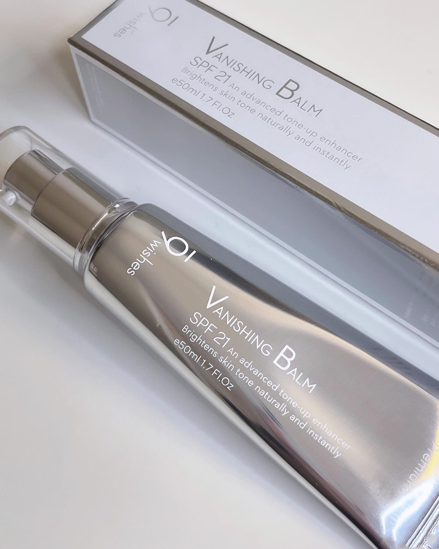 バニシングバーム プレミアム トーンアップ SPF21/9Wishes/化粧下地を使ったクチコミ(1枚目)