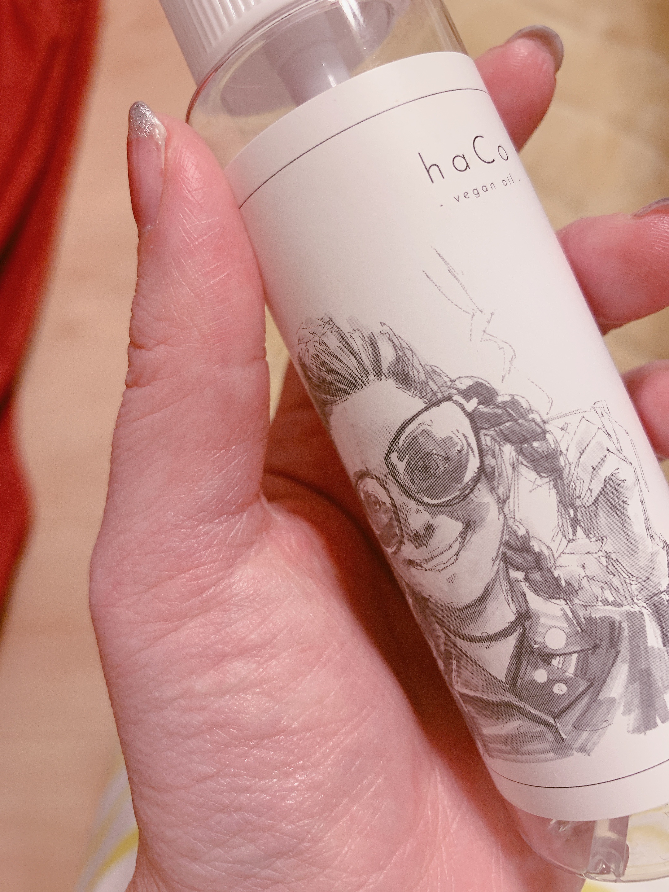 haCoヴィーガンオイルPF ペアー＆フリージアの香り/haCo /ヘアオイルを使ったクチコミ（1枚目）
