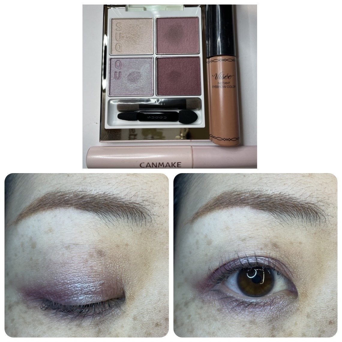 ヴィセ リシェ インスタント アイブロウ カラー/Visée/眉マスカラを使ったクチコミ（1枚目）