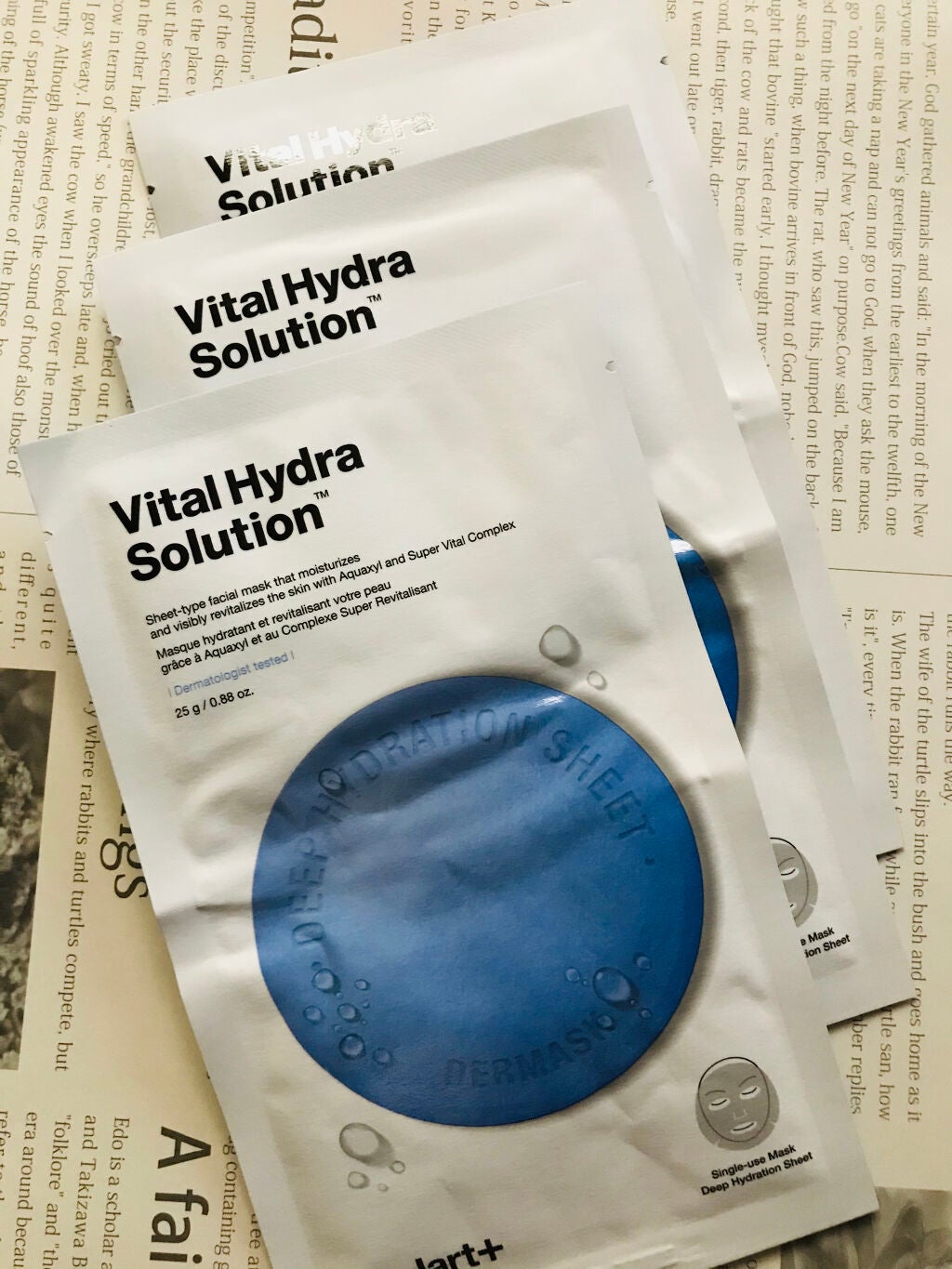 ドクタージャルト ダーマスク ウォータージェット バイタルハイドラソリューション/Dr.Jart+/シートマスク・パックを使ったクチコミ(1枚目)