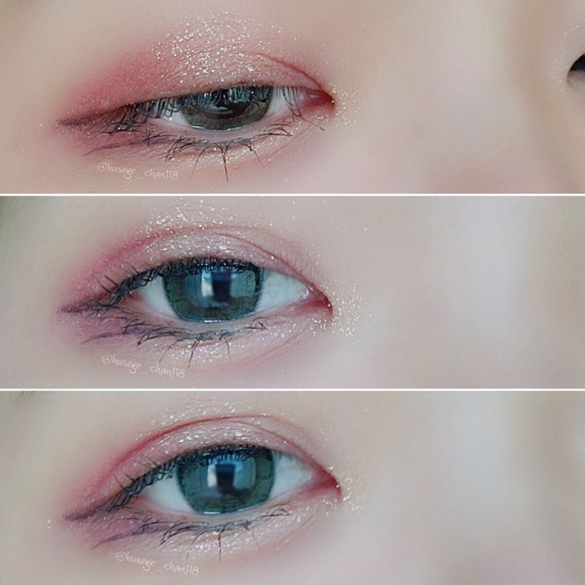 シャインフィックス アイズグリッター/ETUDE/グリッターを使ったクチコミ(3枚目)