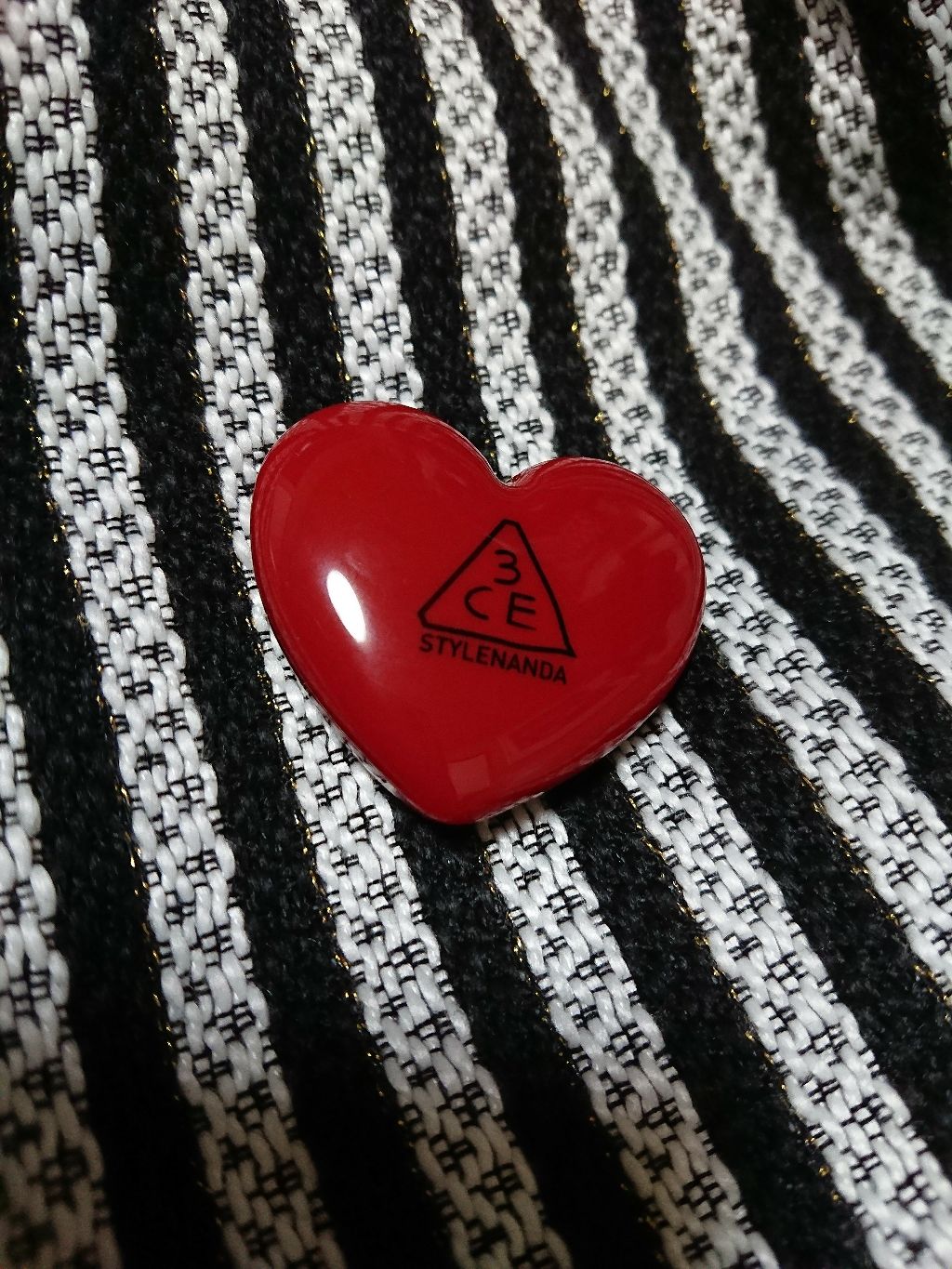 3CE HEART POT LIP/3CE/口紅を使ったクチコミ（1枚目）