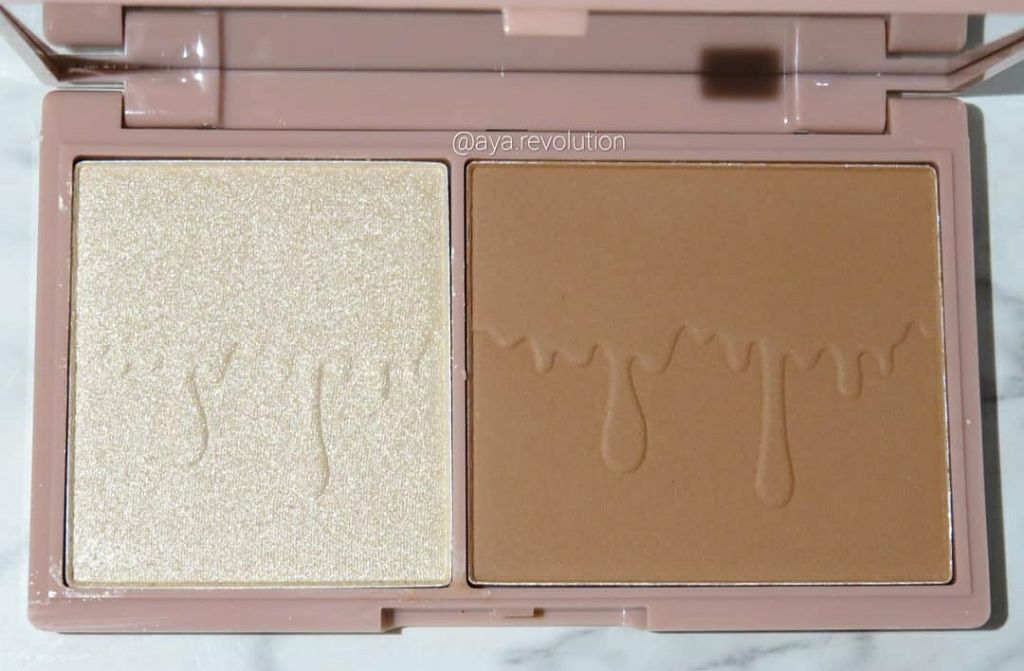 CHOCOLATE MARBLE/MAKEUP REVOLUTION/プレストパウダーを使ったクチコミ（2枚目）