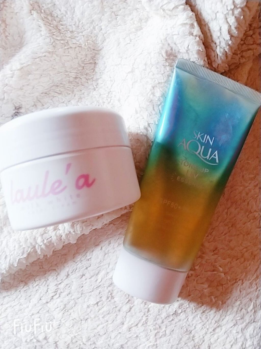 ミルクホワイトクリーム/Laule'a/フェイスクリームを使ったクチコミ（2枚目）