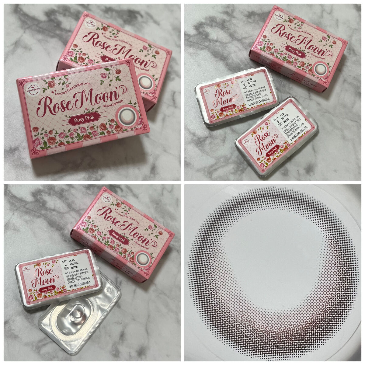 Rose Moon/レンズベリー/カラーコンタクトレンズを使ったクチコミ（3枚目）