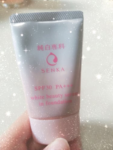 純白専科　すっぴん色づく美容液フォンデュ/SENKA（専科）/リキッドファンデーションを使ったクチコミ（1枚目）