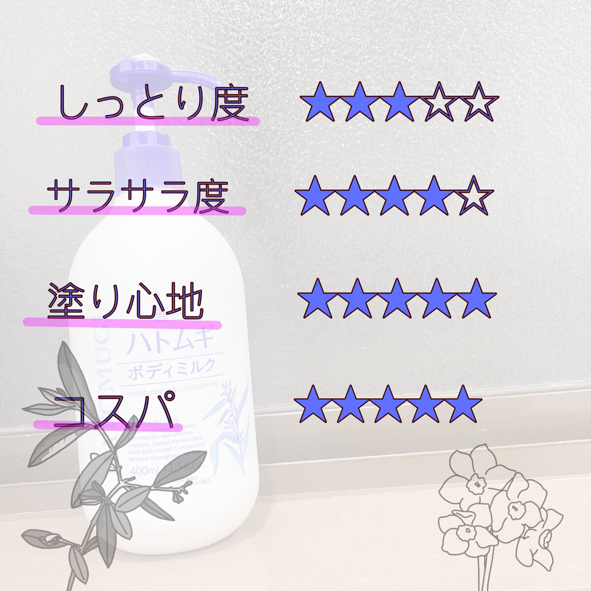 ハトムギボディミルク/麗白/ボディミルクを使ったクチコミ（2枚目）