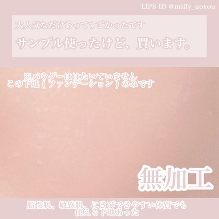 プロテクティング ファンデーション プライマー		/PAUL & JOE BEAUTE/化粧下地を使ったクチコミ(1枚目)