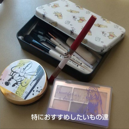 メイクブラシ レディ ブルーム ナチュラル/ディズニーストア/メイクブラシを使ったクチコミ(3枚目)