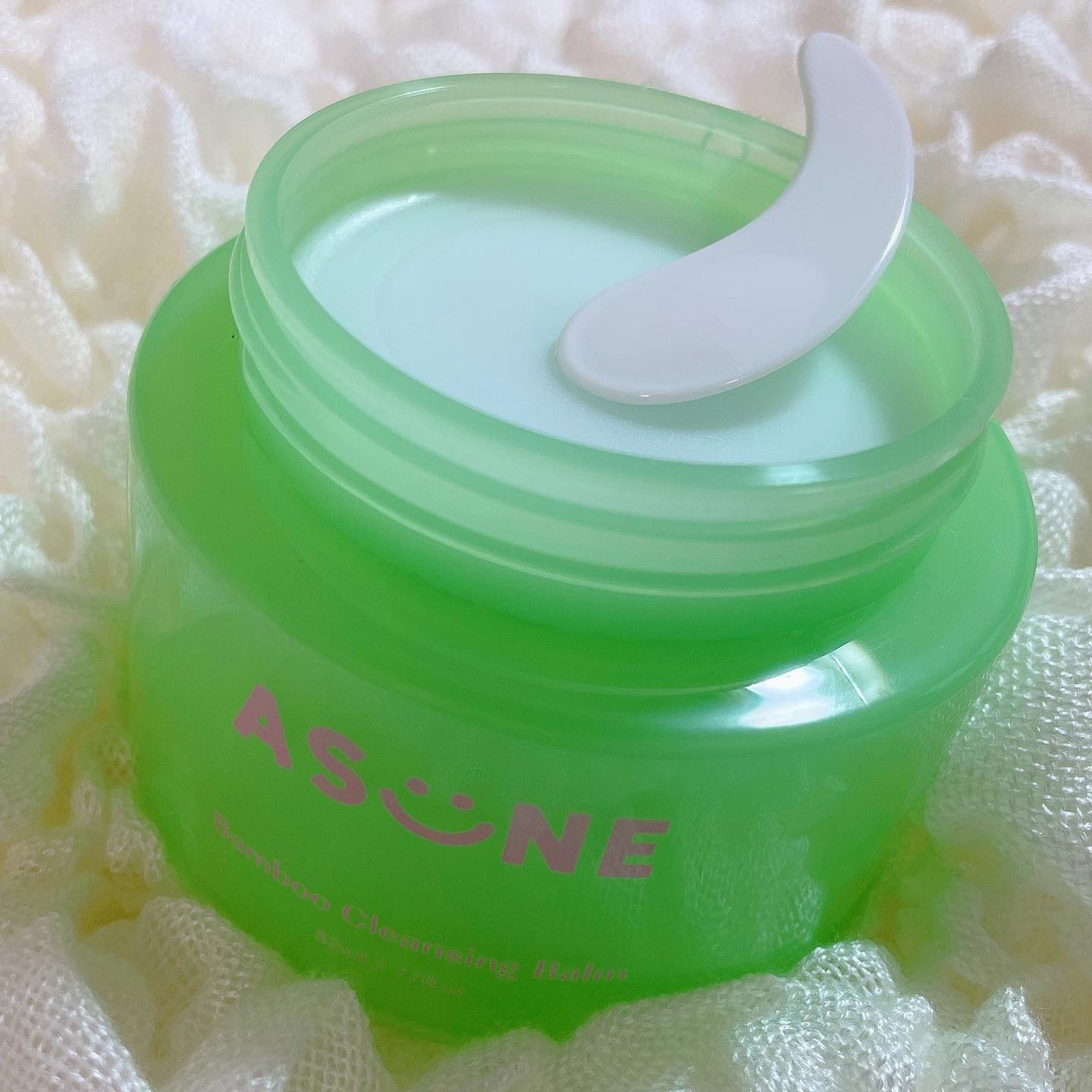 バンブークレンジングバーム/ASUNE /クレンジングバームを使ったクチコミ（2枚目）