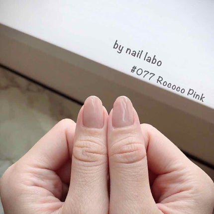 by Nail Labo カラージェルのクチコミ「Self Nail💅
.
ネイルオフしてからジェルネイルに初挑戦ت✌︎
時間かかったけど頑.....」(3枚目)