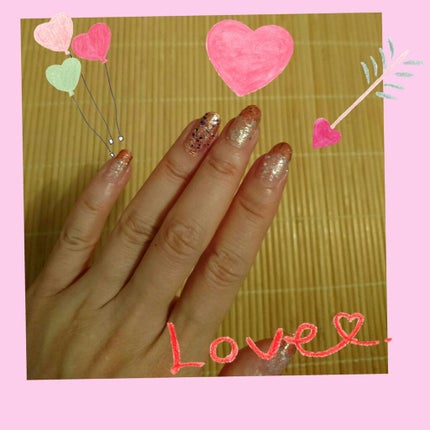 サンリオネイル/DAISO/マニキュアを使ったクチコミ(1枚目)