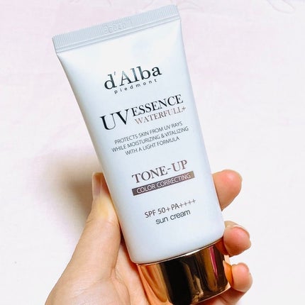 ウォータフルトーンアップサンクリーム/ダルバ/日焼け止めクリームを使ったクチコミ(1枚目)