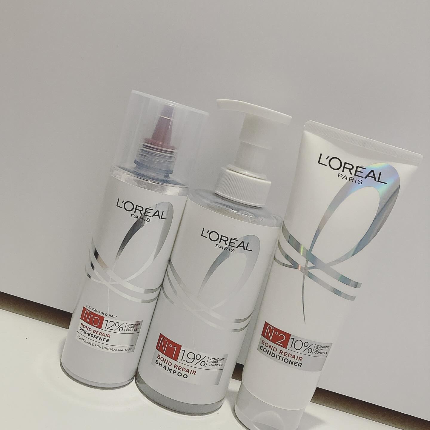 ロレアル パリ ボンド リペア シャンプー／コンディショナー/ロレアル パリ/市販シャンプーを使ったクチコミ（1枚目）