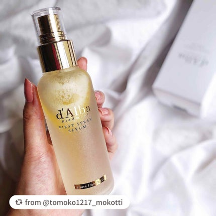 ダルバ ホワイトトリュフファーストスプレーセラム/ダルバ/ミスト状化粧水を使ったクチコミ(1枚目)