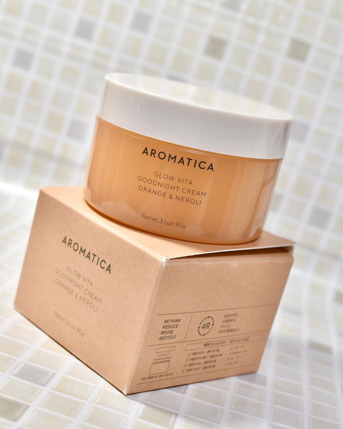 れもん on LIPS 「【AROMATICA】グロービタグッドナイトクリームオレンジ&..」(6枚目)