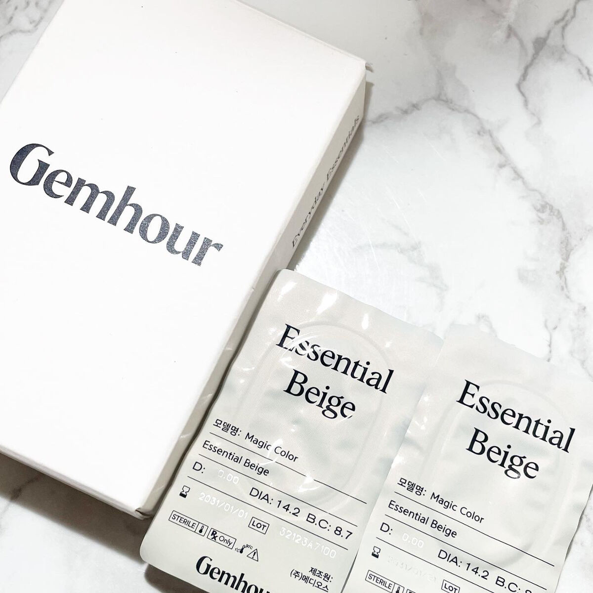 Gemhour/Hapa kristin/カラーコンタクトレンズを使ったクチコミ（2枚目）