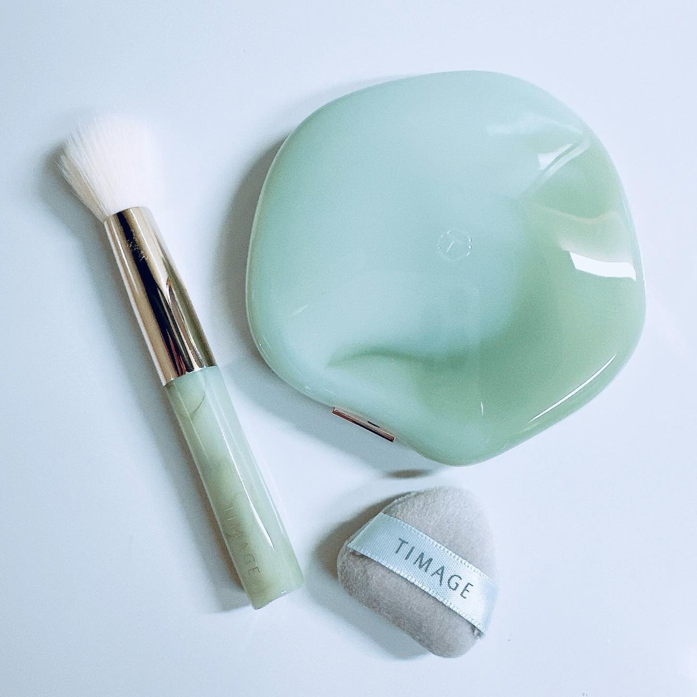 TIMAGE 3色チークパレット/TIMAGE/パウダーチークを使ったクチコミ(5枚目)