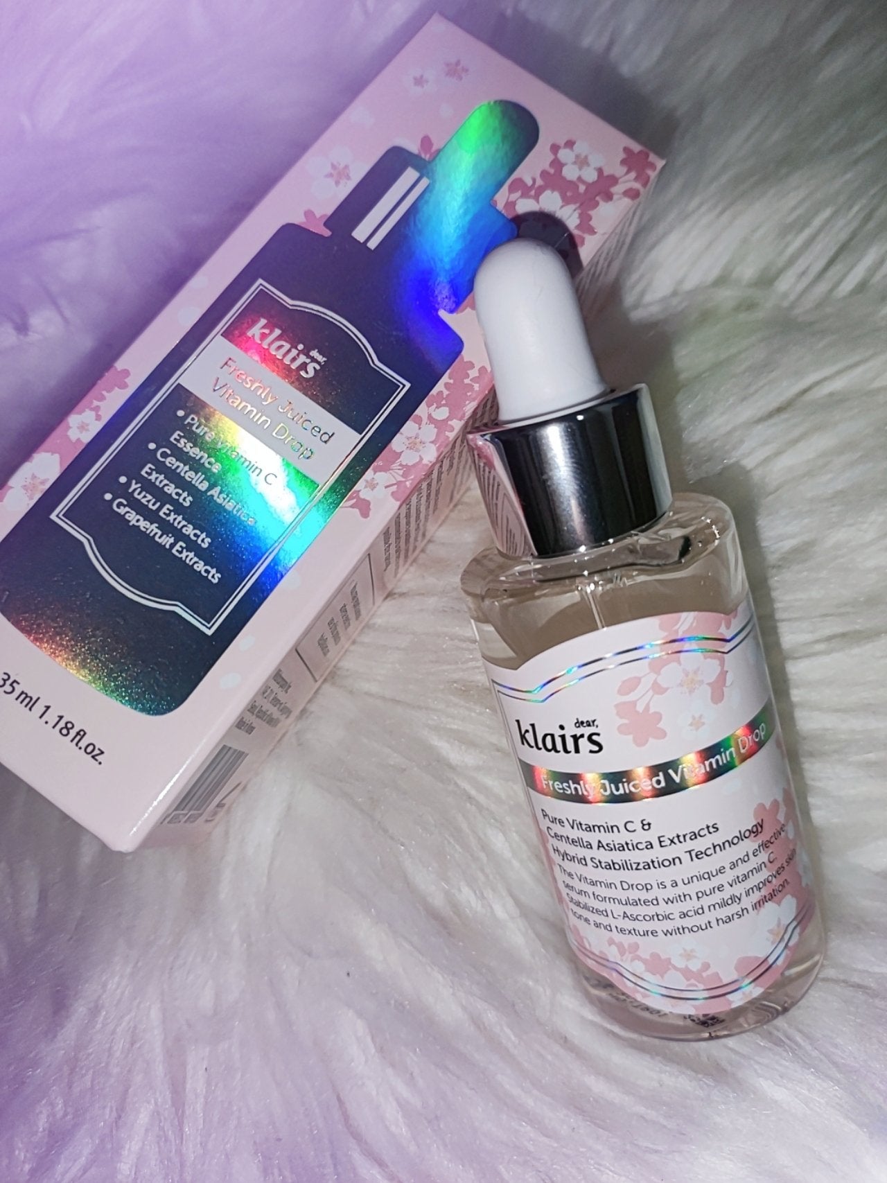 フレッシュリージュースドビタミンドロップ(35ml)/Klairs/美容液を使ったクチコミ(2枚目)