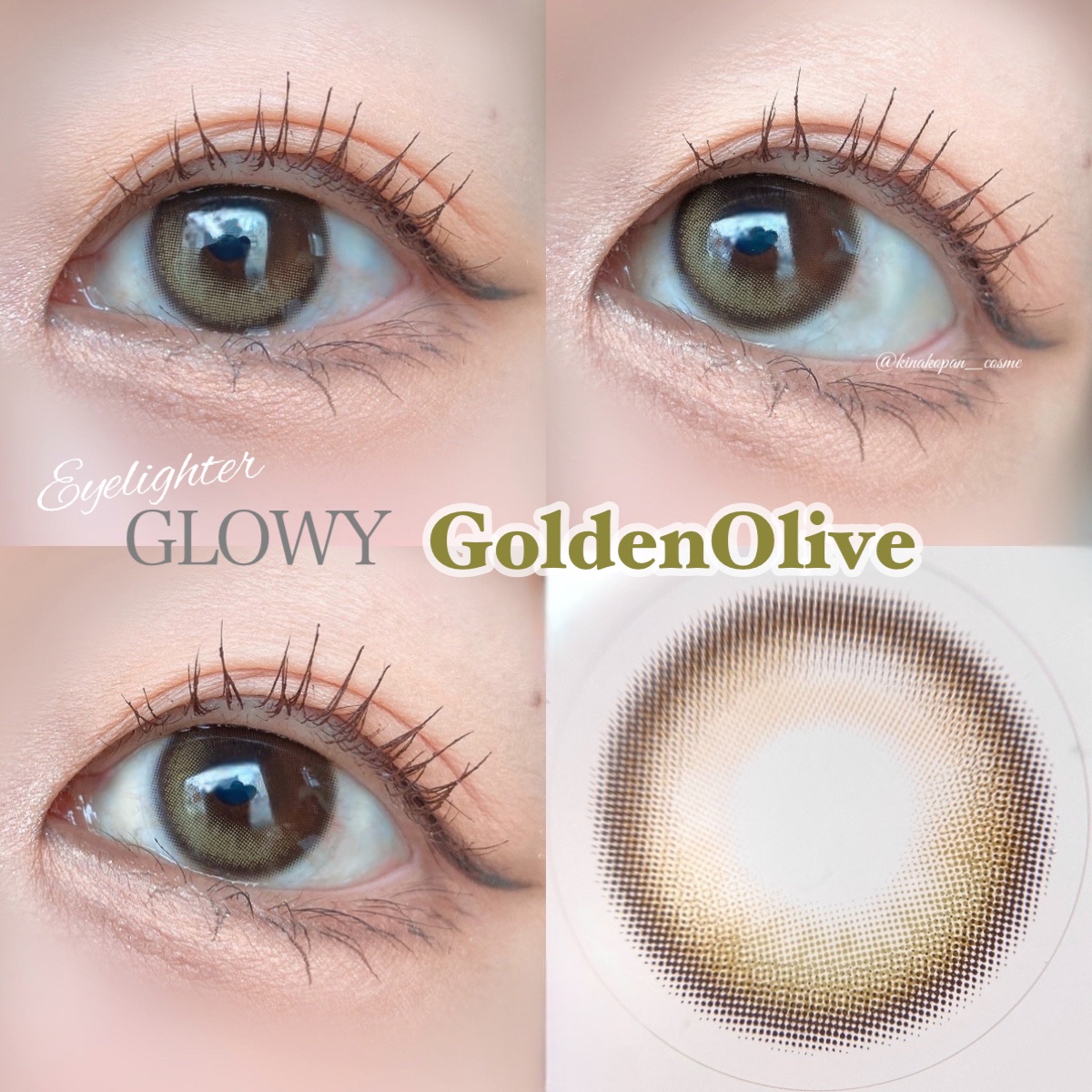 Glowy 1day/OLENS/ワンデー（１DAY）カラコンを使ったクチコミ（3枚目）