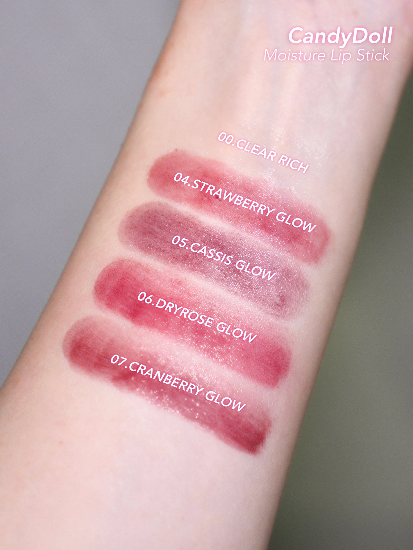 モイスチャーリップスティック/CandyDoll/口紅を使ったクチコミ(3枚目)