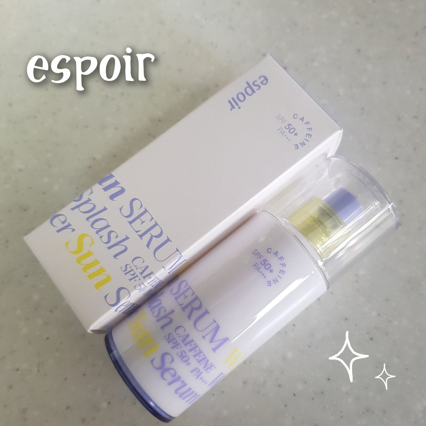 エスポア ウォータースプラッシュサンセラム/espoir/日焼け止めクリームを使ったクチコミ(1枚目)