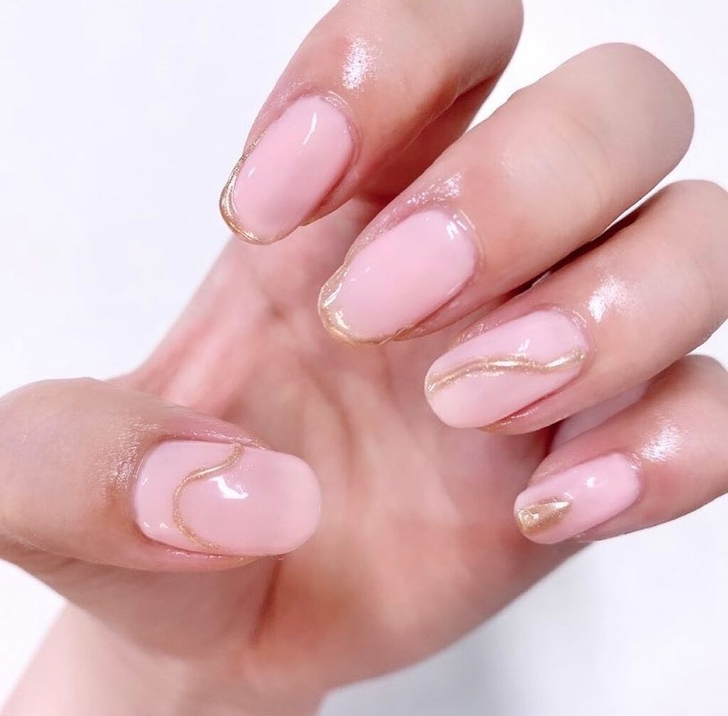 ジェルネイル（ライト対応）/セリア/ジェルネイルを使ったクチコミ（1枚目）