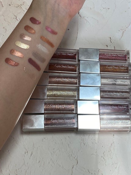 フジコシェイクシャドウ/Fujiko/リキッドアイシャドウを使ったクチコミ(3枚目)