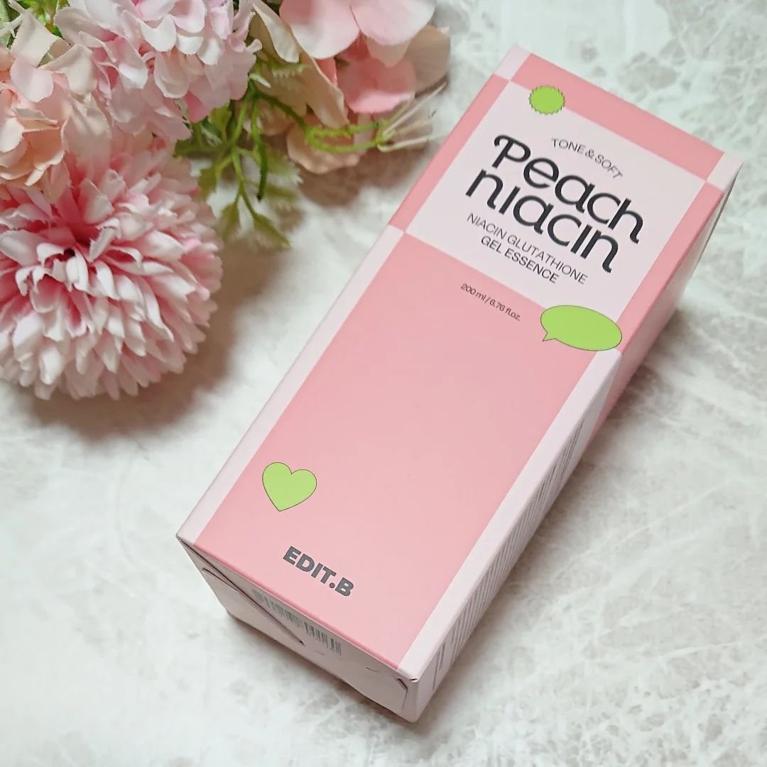 ピーチ ナイアシンアミド GLT ジェルエッセンス/EDIT.B/美容液を使ったクチコミ（1枚目）