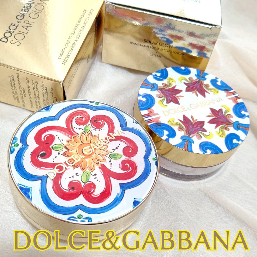 ソーラーグロウ ヘルシーグロウ クッションファンデーション/DOLCE&GABBANA BEAUTY/クッションファンデーションを使ったクチコミ（1枚目）