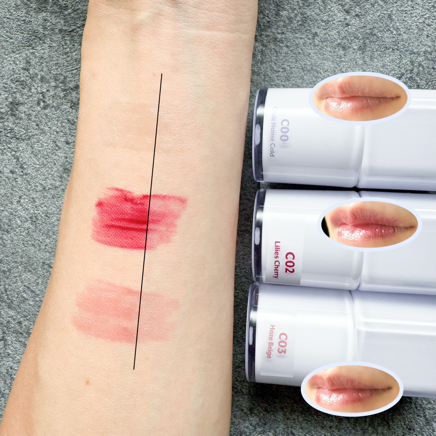 ケアリップチュアル/nuse/口紅を使ったクチコミ（3枚目）