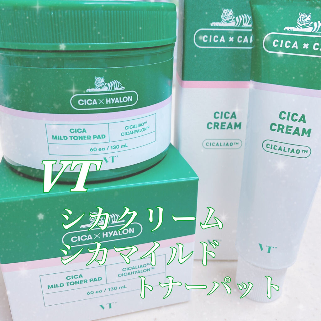 CICA クリーム/VT/フェイスクリームを使ったクチコミ（1枚目）