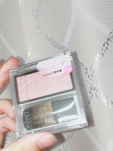 チークブラッシュ/CEZANNE/パウダーチークを使ったクチコミ(1枚目)