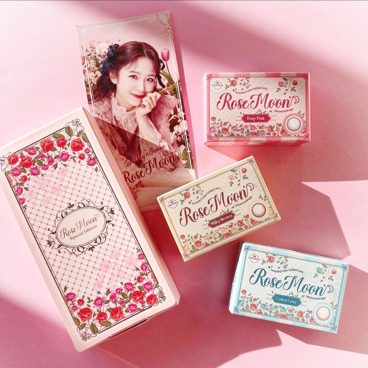 Rose Moon/レンズベリー/カラーコンタクトレンズを使ったクチコミ（1枚目）